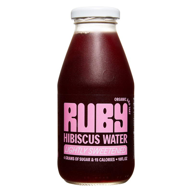 Ruby Lightly Sweetened Hibiscus Water 10oz