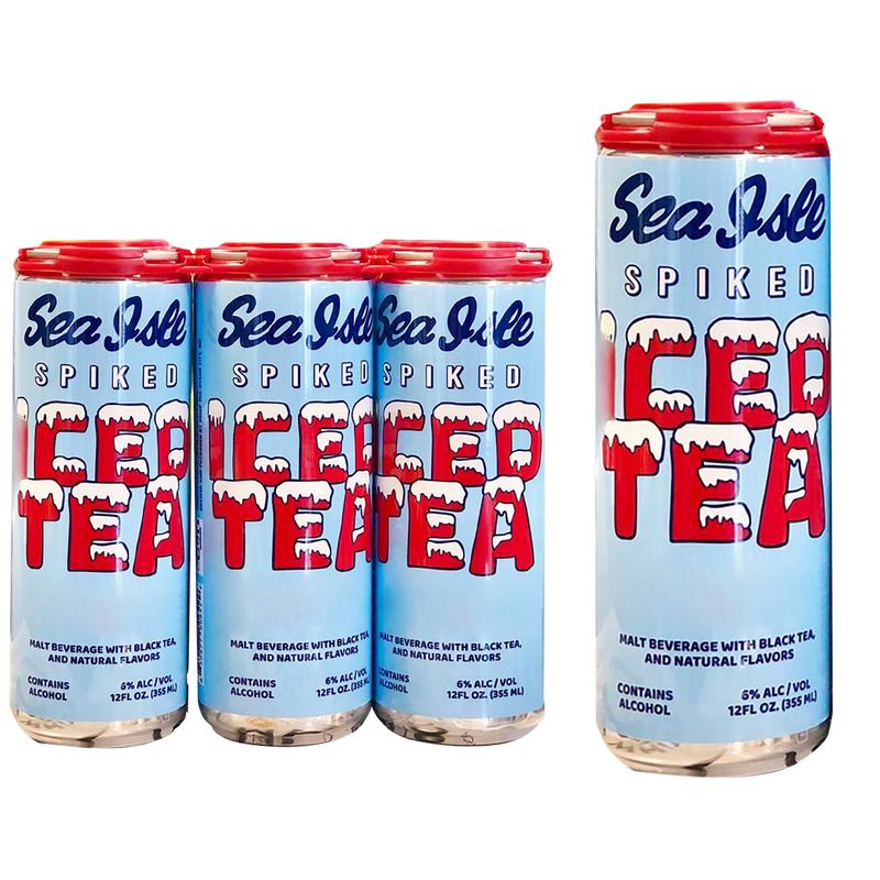 Sea Isle Spiked Iced Tea 6pk 12oz Can 6.0% ABV