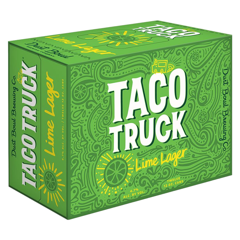 Dust Bowl Brewing Co. Taco Truck Lime Lager 12pk 12oz Cans
