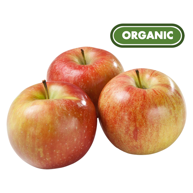 Organic Large Fuji Apples - 3ct : Grocery fast delivery by App or
