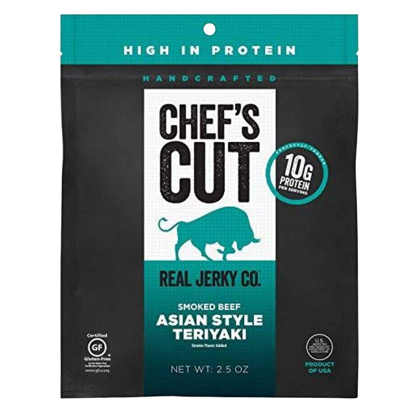 Chef's Cut Asian Style Teriyaki Steak Jerky 2.5oz