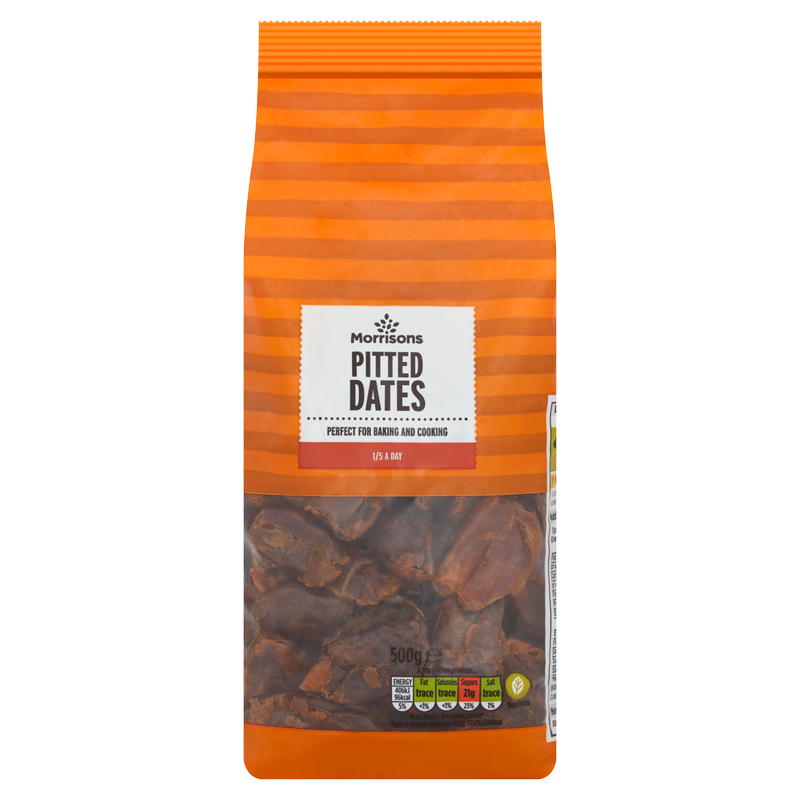 Morrisons Dried Pitted Dates, 500g