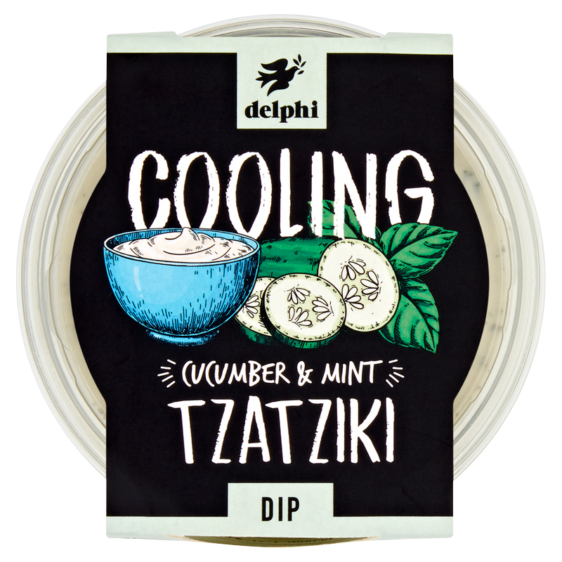 Delphi Tzatziki with Cucumber & Mint Dip, 170g

