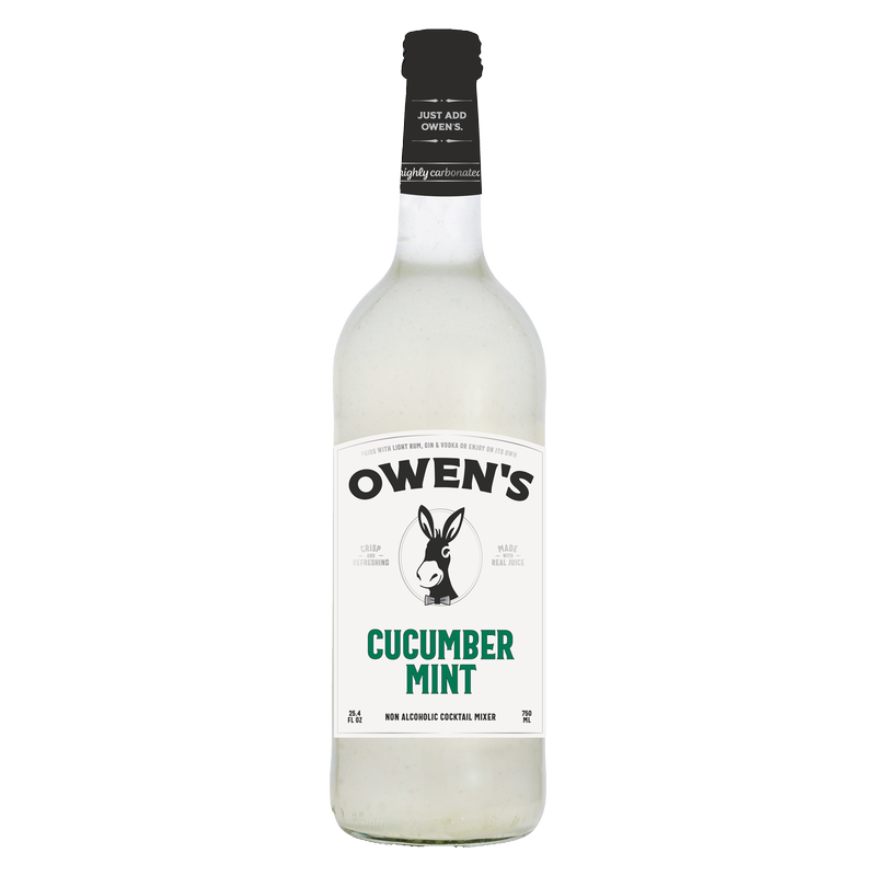 Owen's Mint, Cucumber & Lime 750ml Bottle