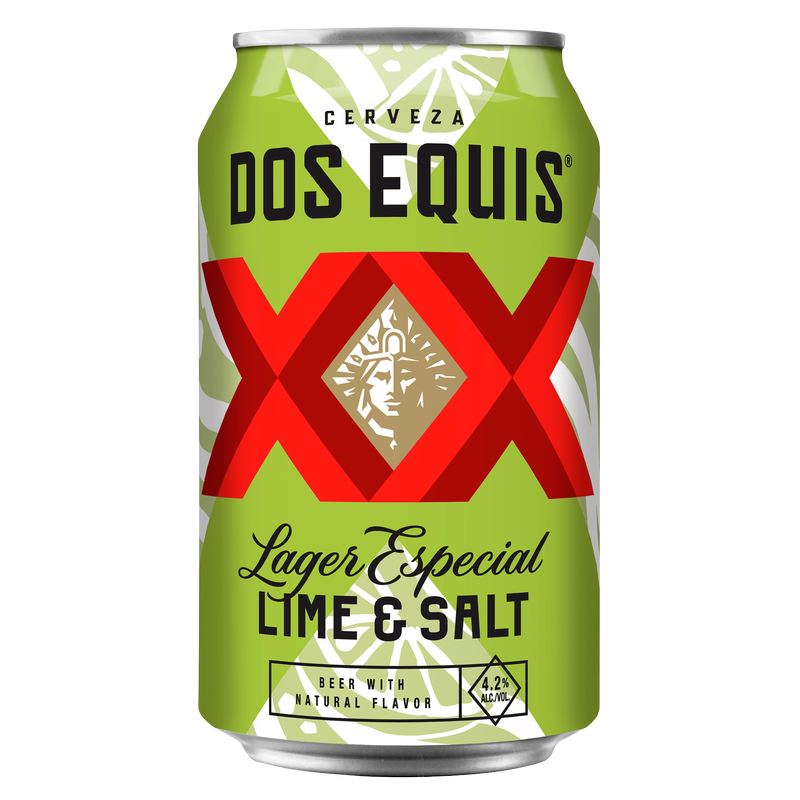 Dos Equis Lime & Salt Single 12oz Can 4.2% ABV