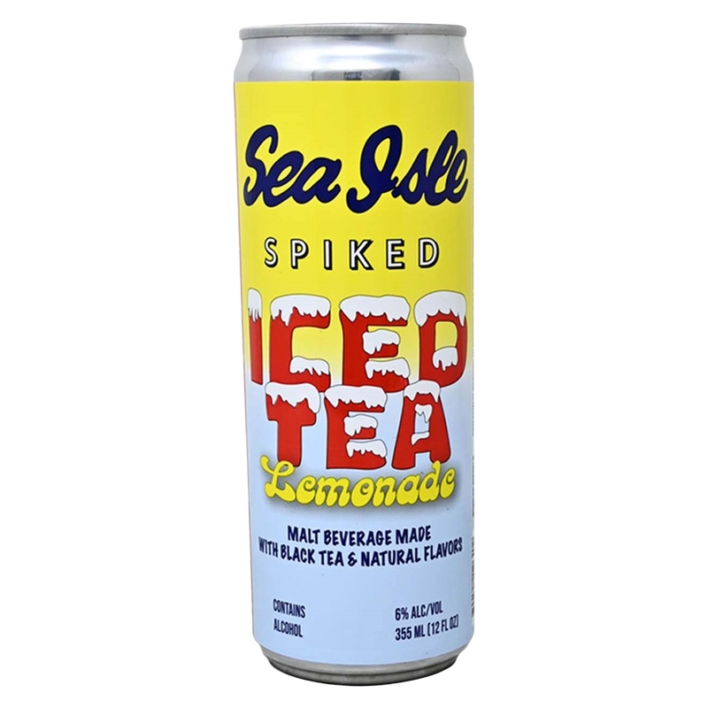 Sea Isle Spiked Ice Tea Lemonade 6pk 12oz Cans 6.0 ABV Alcohol fast