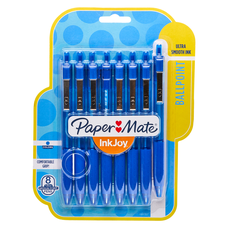 Paper Mate Blue Pen 8ct