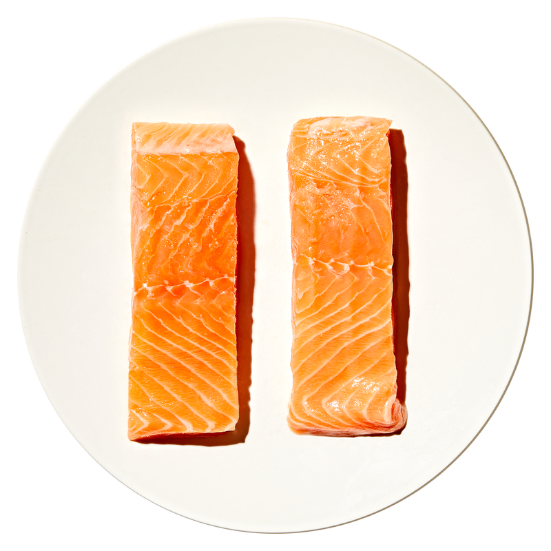 Fresh Salmon Filets, Sustainably Raised Faroe Island - Single 6oz