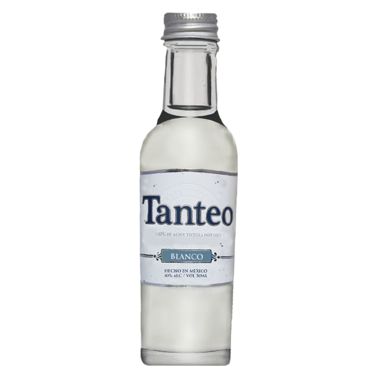 Tanteo Blanco Tequila 50ml Alcohol fast delivery by App or Online