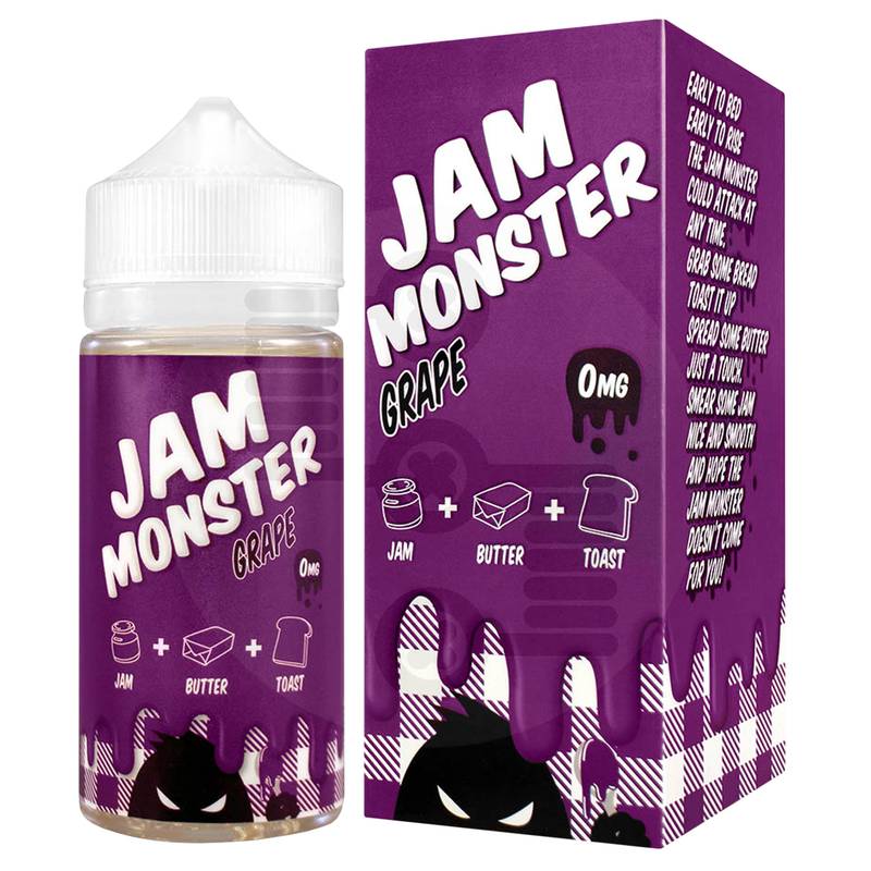 Jam Monster Grape 3 mg E-Liquid 100ml
