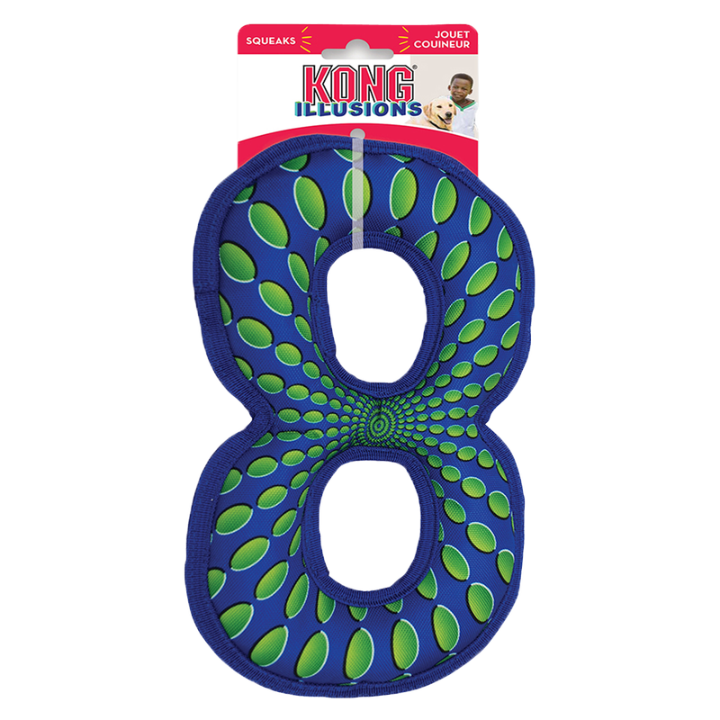 Kong Illusions Figure Eight Small Dog Toy