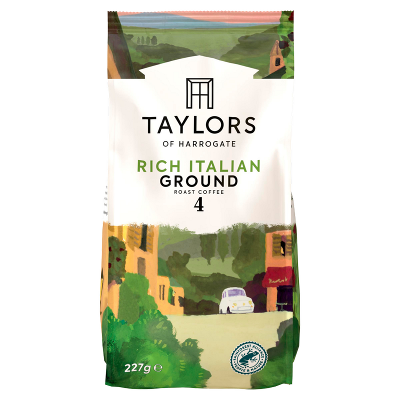 Taylors of Harrogate Rich Italian Roast Ground Coffee, 227g
