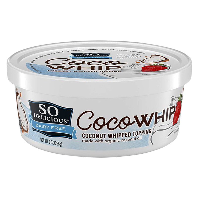 So Delicious Dairy Free Cocowhip Coconut Whipped Topping 9oz