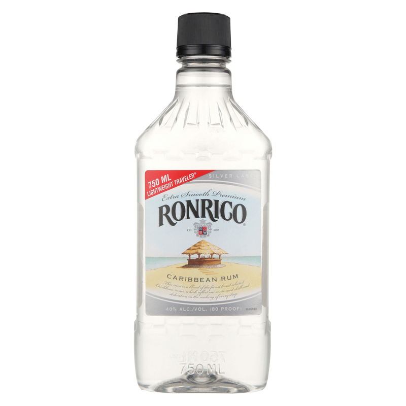 Ron Rico Rum White 750ml (80 proof)
