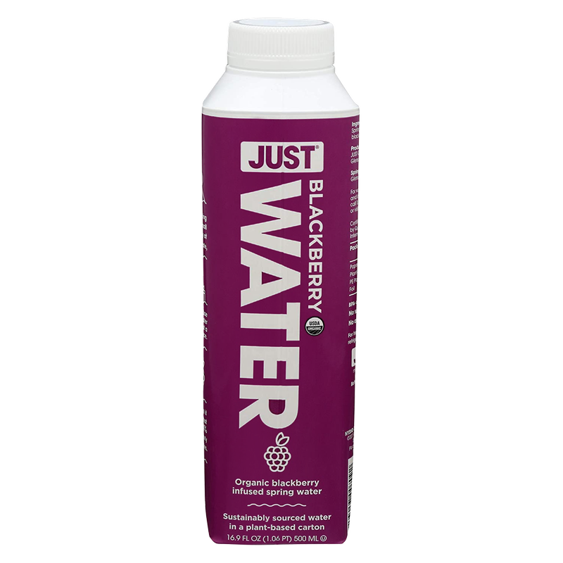 Just Water Blackberry infused Organic Water 16.9oz Btl