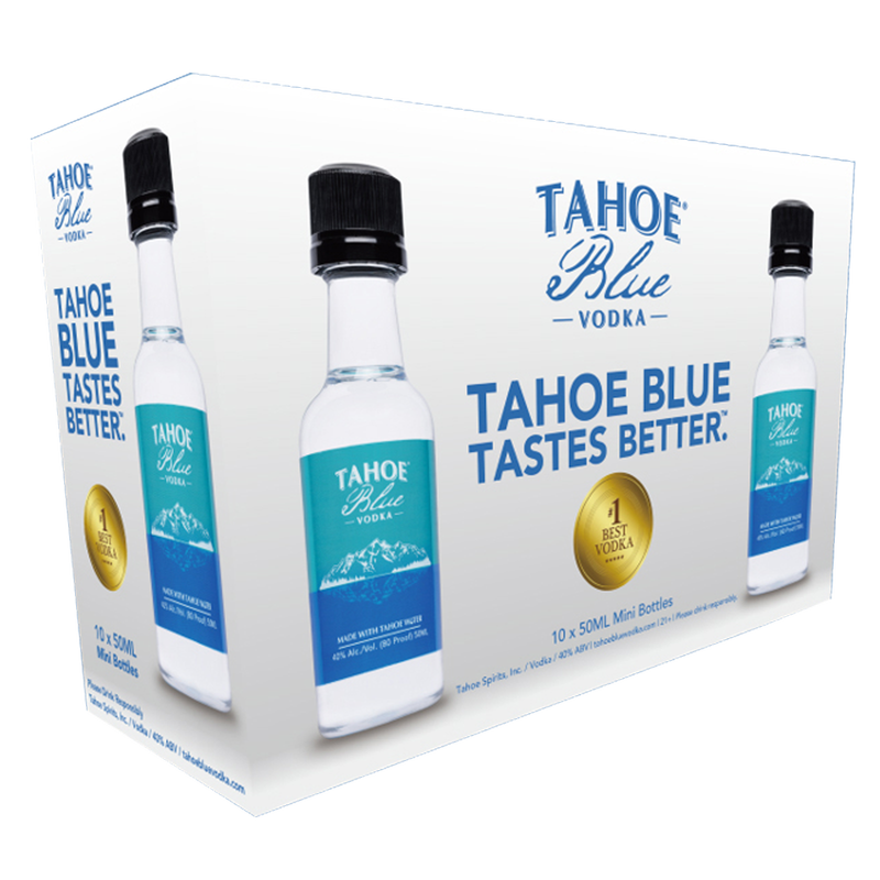 Tahoe Blue Vodka 50ml 10pk