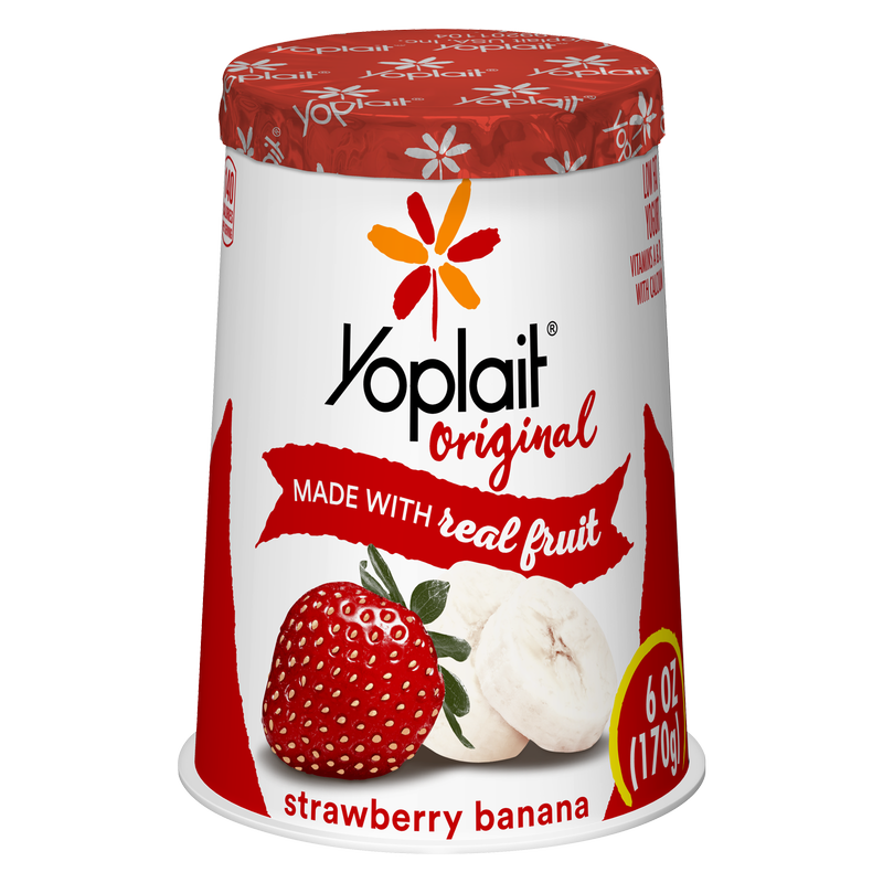 Yoplait Orignial Strawberry Banana Yogurt - 6oz