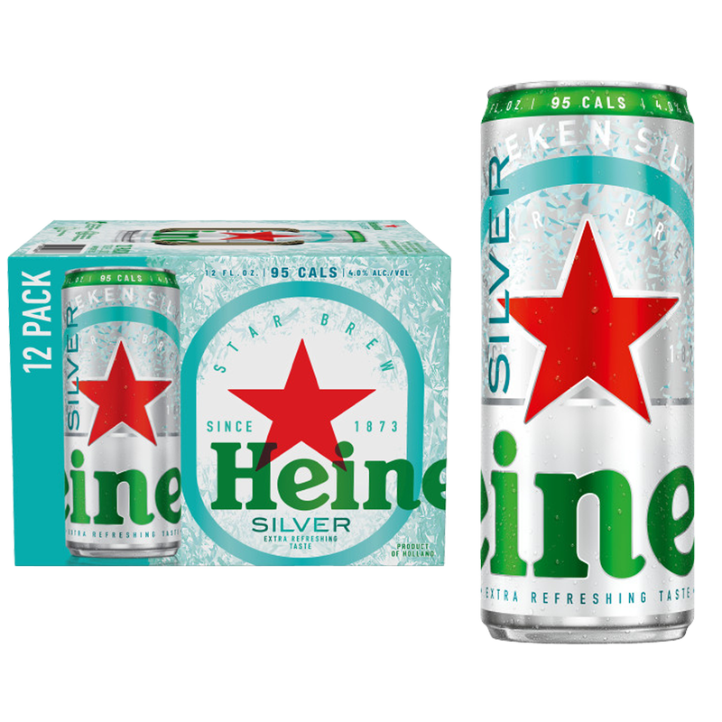 Heineken Silver 12pk 12oz Can 4% ABV