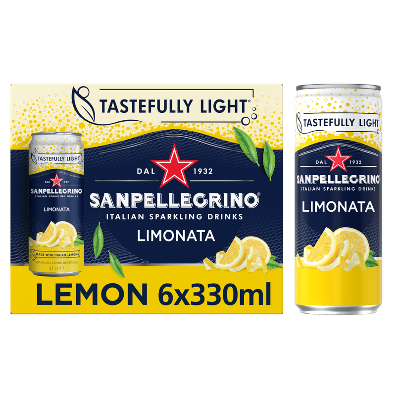 San Pellegrino Lemon (Limonata), 6 x 330ml