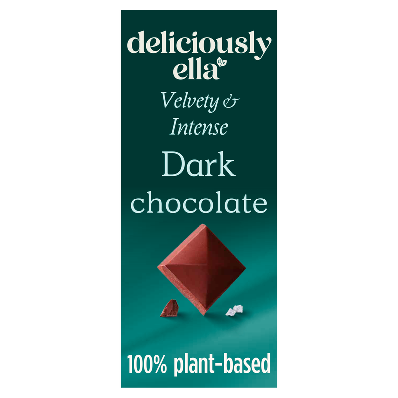 Deliciously Ella Salted Dark Chocolate, 75g