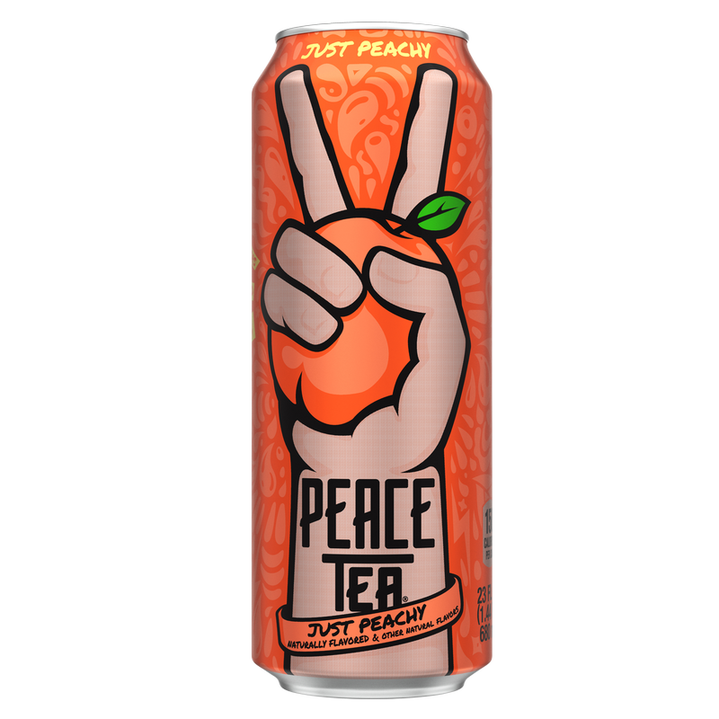 Peace Tea Georgia Peach 23oz Can
