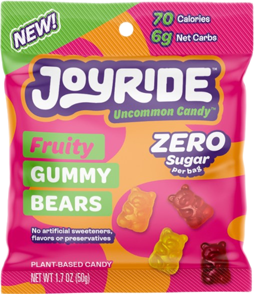 Joyride Low Sugar Gummy Bears 1.7oz