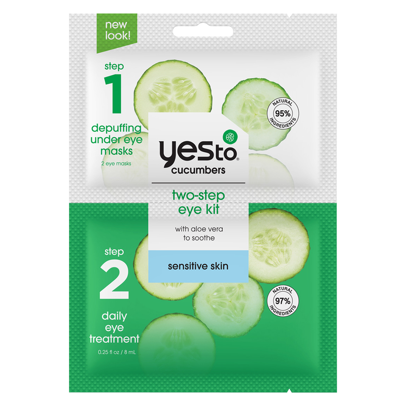 Yes To Cucumber 2-Step Eye Kit