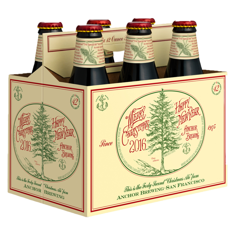 Anchor Brewing Christmas Seasonal 6pk 12oz Btl