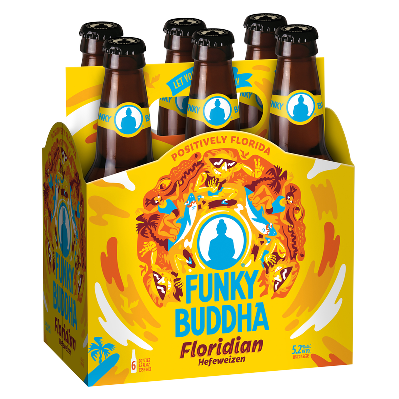 Funky Buddha Floridian Wheat Beer 6pk 12oz Btl 5.2% ABV