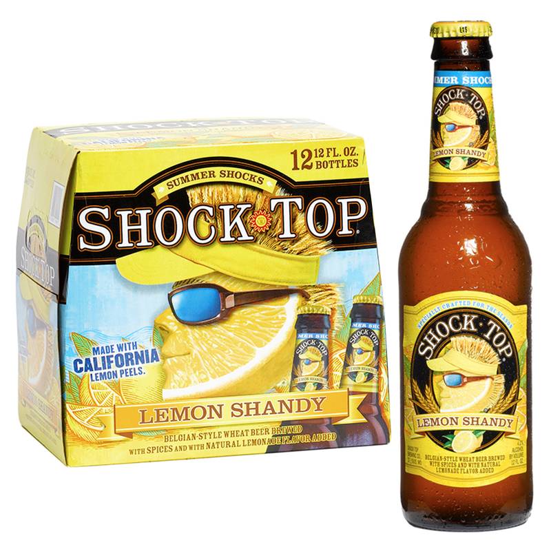 Shock Top Lemon Shandy 12k 12oz Btl 4.2% ABV