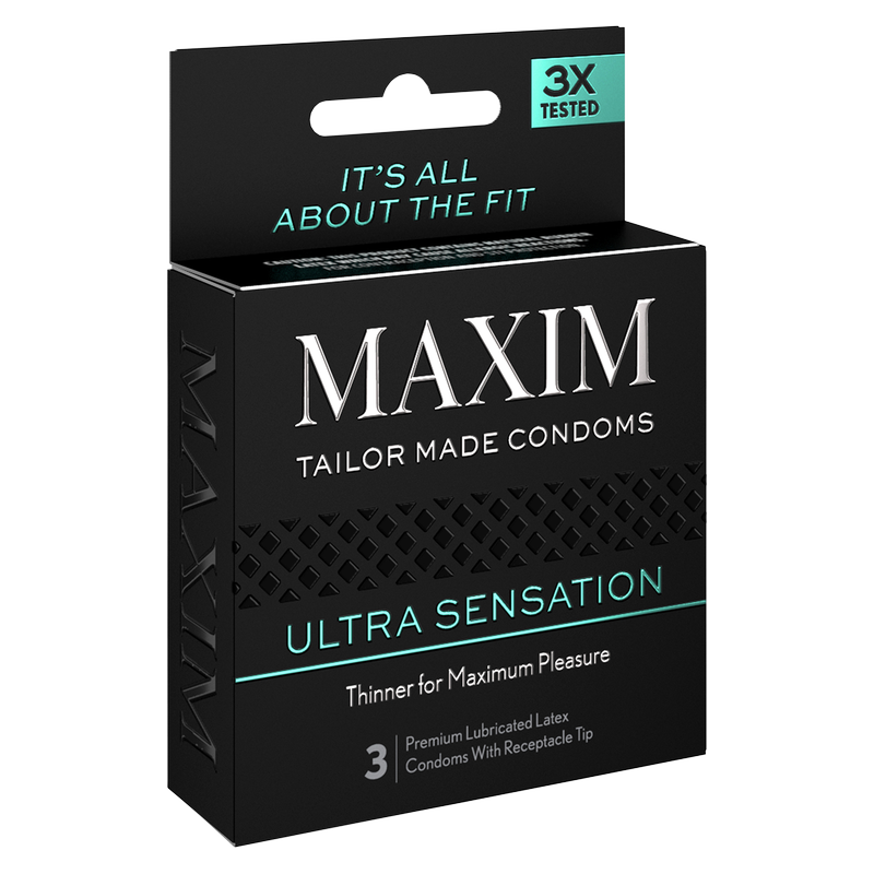 MAXIM Ultra Sensation Condoms 3pk