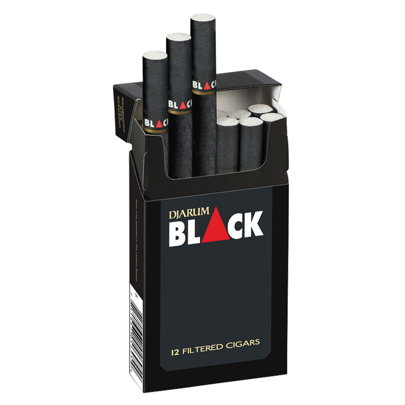 Djarum Black Filtered Cigarillos 12ct