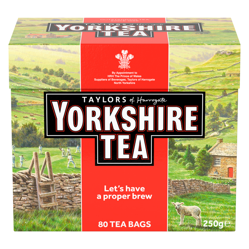 Yorkshire Tea Bags, 80pcs