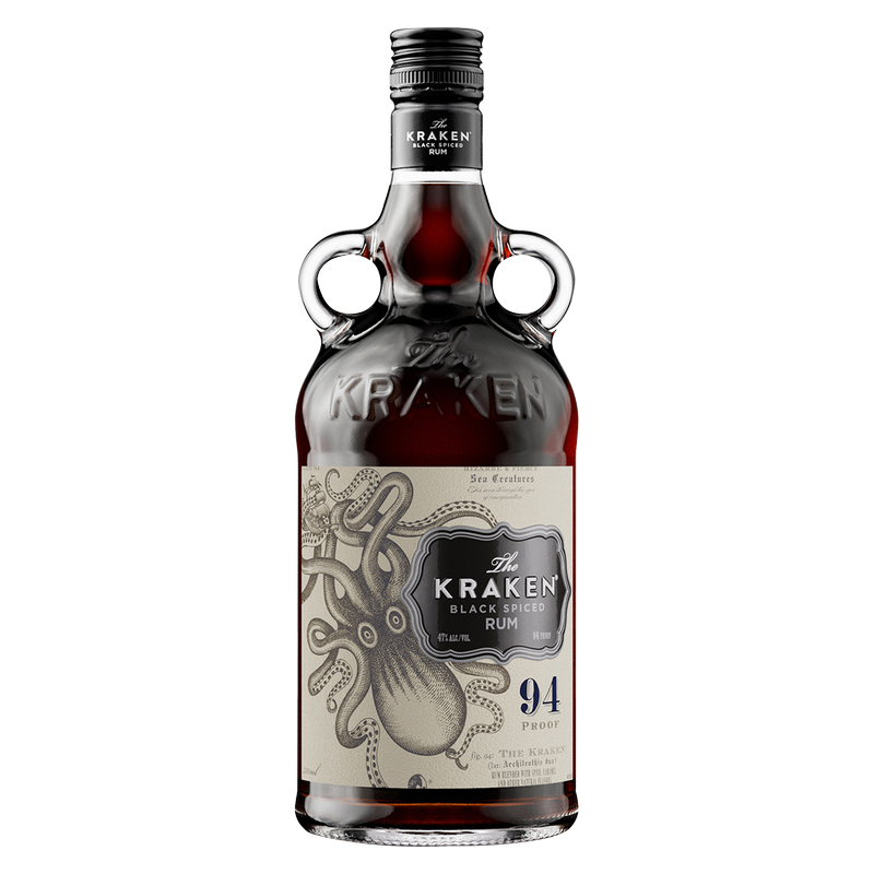 Kraken Black Spiced Rum 750ml (94 Proof)
