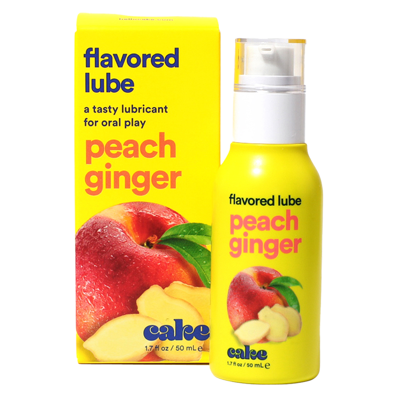 Hello Cake Peach Ginger Flavored Lube : Bath & Beauty fast delivery by App  or Online