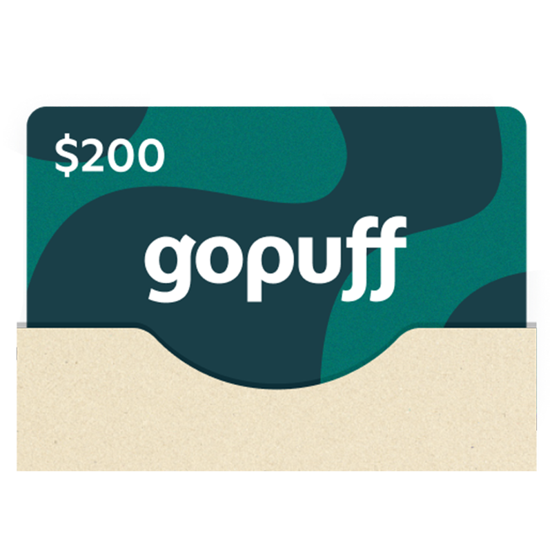 Gopuff Digital Gift Card ($200)