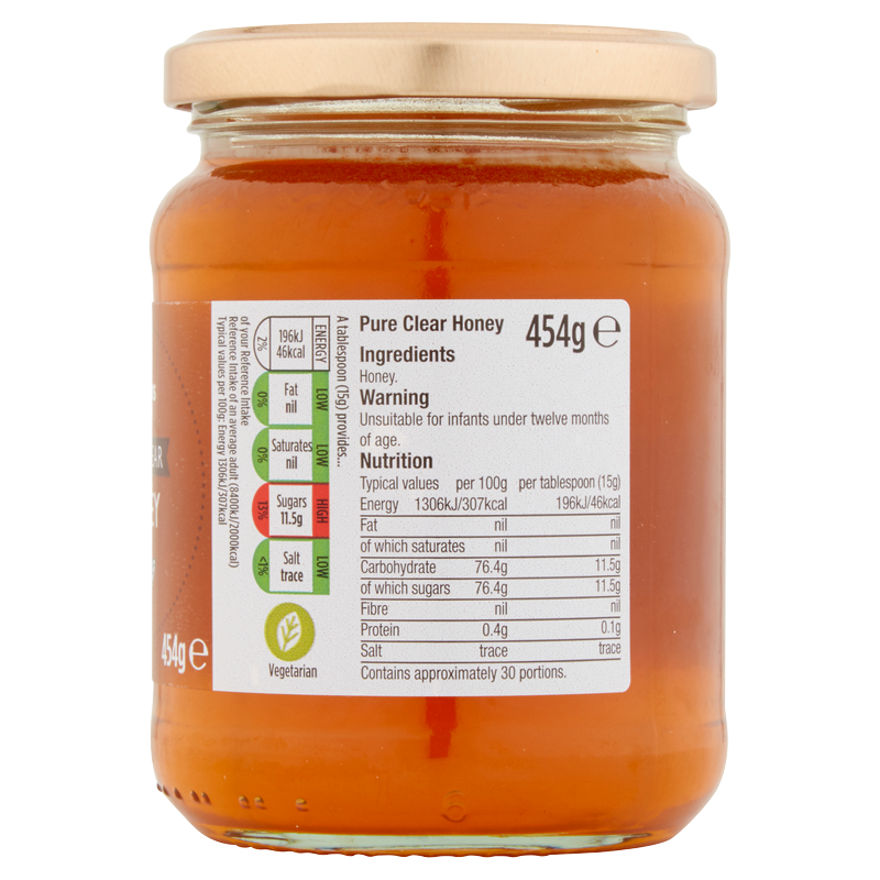 Morrisons Pure Clear Honey, 454g