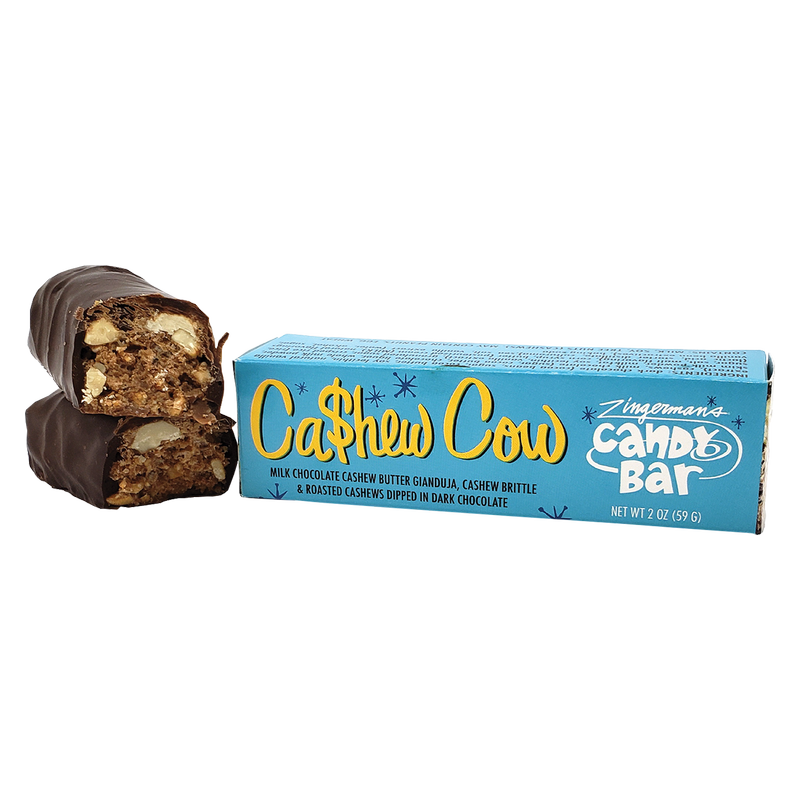 Zingerman's Cashew Cow Bar 2oz Snacks fast delivery by App or Online