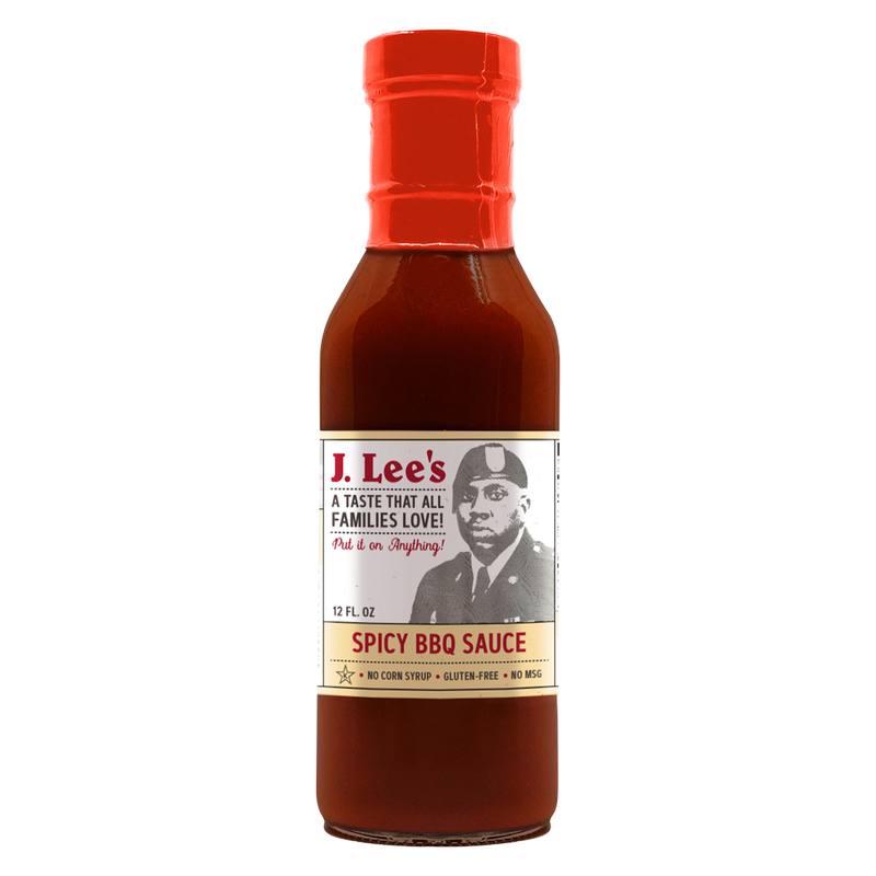 J. Lee's Spicy Gourmet BBQ Sauce 12oz