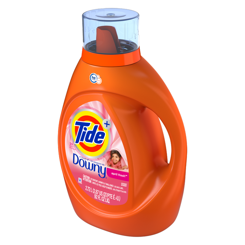 Tide Liquid Laundry Detergent with a Touch of Downy April Fresh Scent