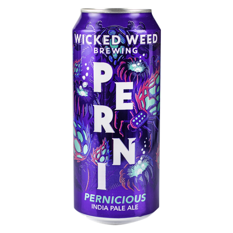 Wicked Weed Pernicious IPA Single 16oz Can 7.3% ABV