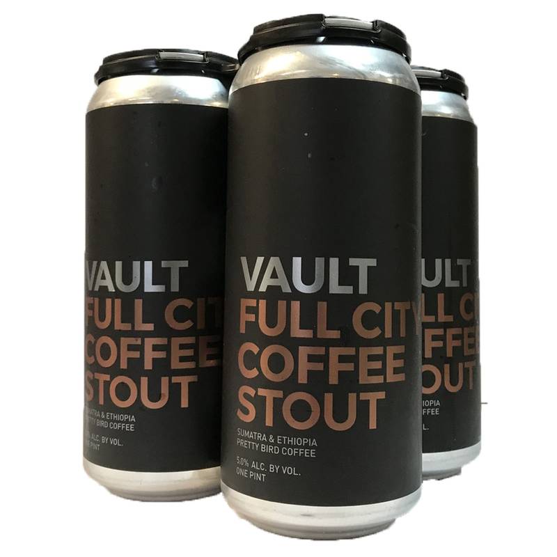Vault Full City Coffee Stout 4 Pack 16 oz Cans