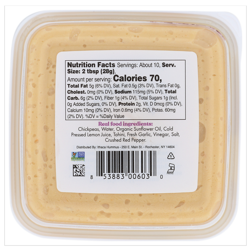 Ithaca Lemon Garlic Hummus - 10oz