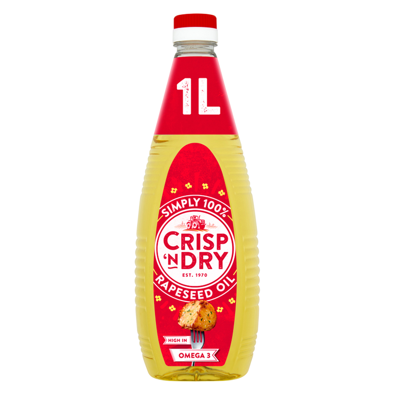 Crisp 'n Dry 100% Rapeseed Oil, 1L