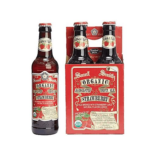 Samuel Smith Organic Strawberry Fruit Ale 4pk 11.2oz Btl