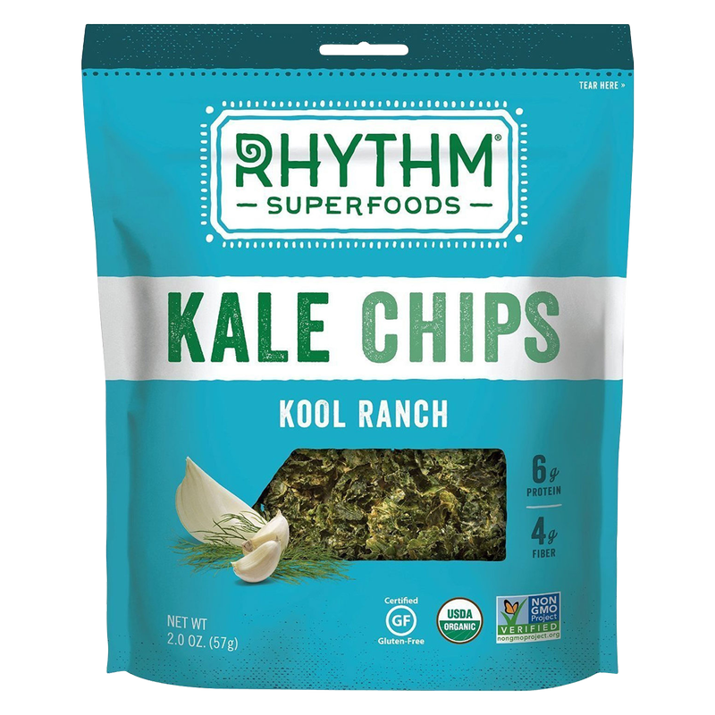 Rhythm Superfoods Kool Ranch Kale Chips 2oz