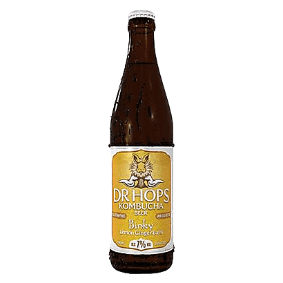 Dr Hops Kombucha Beer Binky Lemongrass Basil 500ml