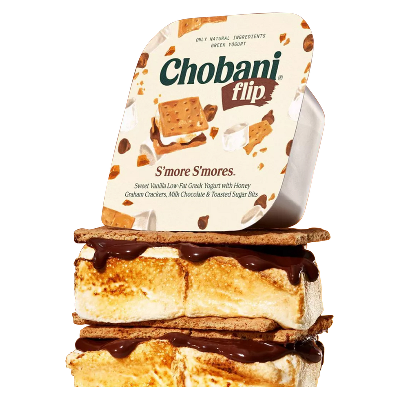 Chobani Flip S'mores Greek Yogurt 4.5oz Grocery fast delivery by App or Online
