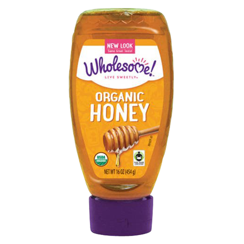 Wholesome Organic Honey Squeeze Bottle 16oz