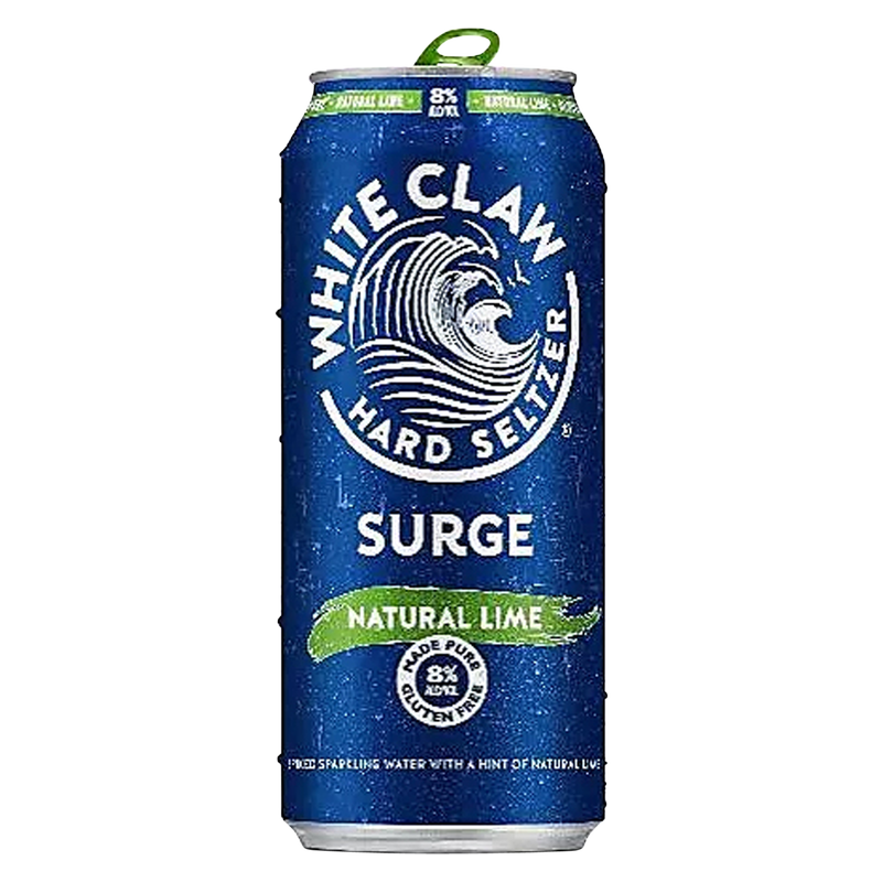 White Claw Hard Seltzer Surge Natural Lime (16 OZ CAN)